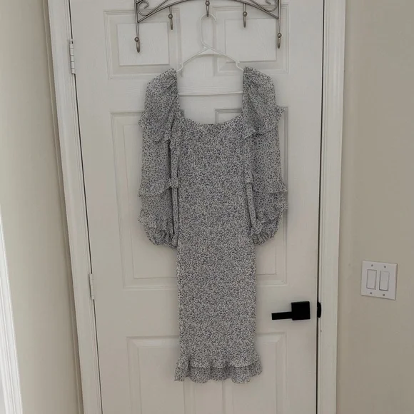 Petal & Pup Long Sleeve Floral Dress - Picture 3 of 4